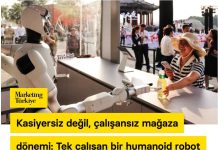 Kasiyersiz değil, çalışansız mağaza dönemi: Tek çalışan bir humanoid robot www.marketingturkiye.com