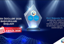 Perakende Teknolojileri Ödülleri 2026 başvuruları başladı www.ortakalan.org