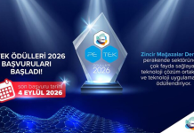 Perakende Teknolojileri Ödülleri 2026 başvuruları için son 10 gün www.ortakalan.com